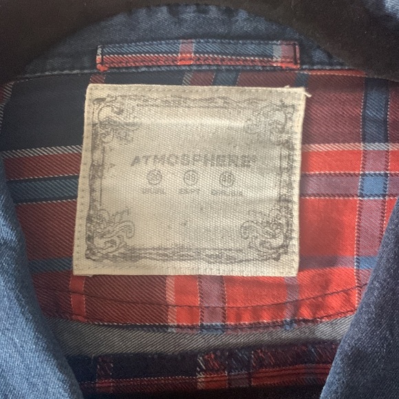 Plaid Denim shirt - Picture 3 of 3